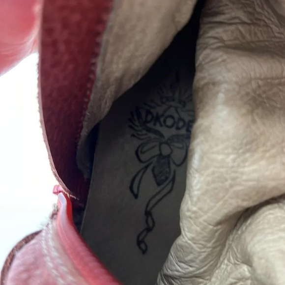 DKODE TwoTone Leather  Tall Boots - Picture 12 of 14